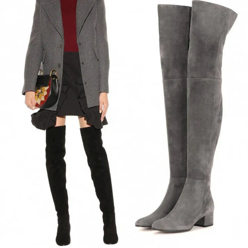 Stiefel für Damen mit quadratischem Absatz