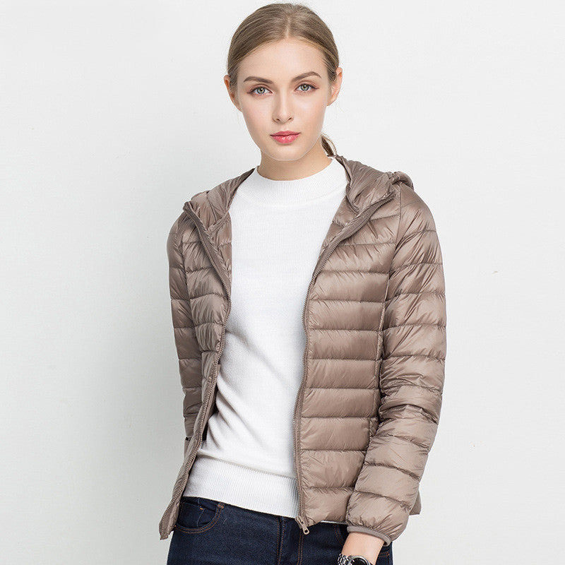 Shopnory | Leichte Daunenjacke Frauen