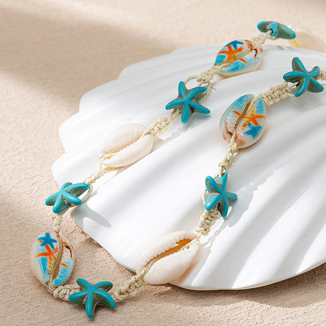Handgewebte Muschelkette | Shop Nory