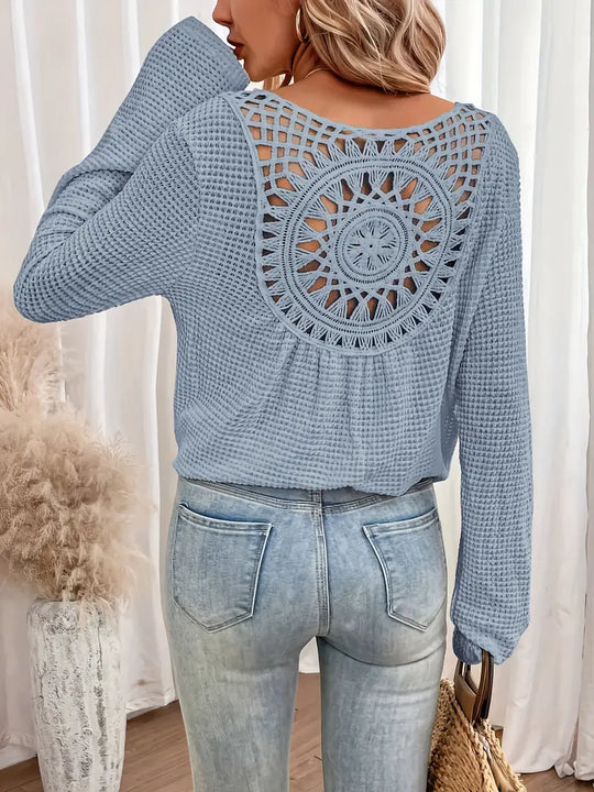 Trendige Damen Sweater Gehäkelte Trendy, Komfortabel