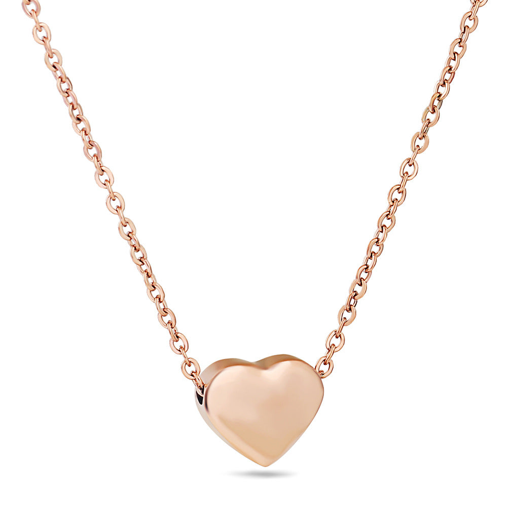 Damen Halskette mit herzförmigem Anhänger aus hochwertigem Edelstahl Shop Nory 1780329593