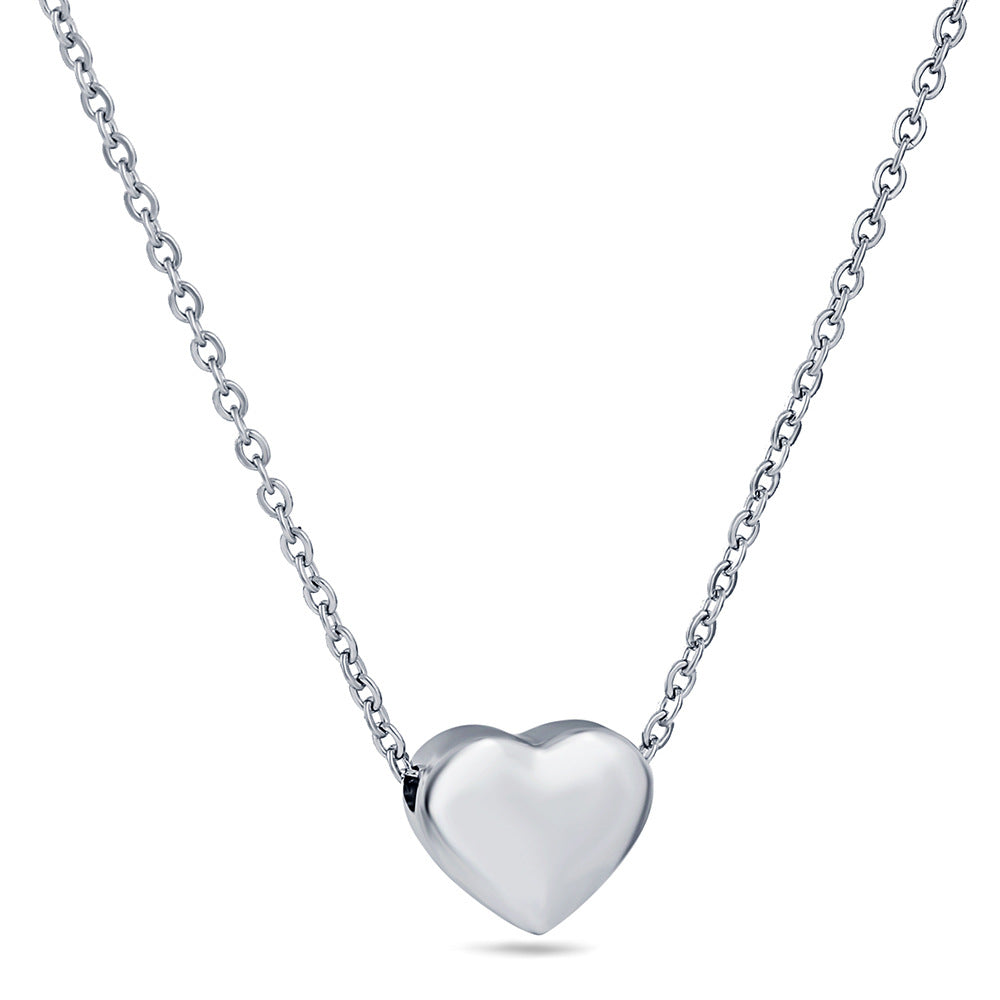 Damen Halskette mit herzförmigem Anhänger aus hochwertigem Edelstahl Shop Nory 1780329593