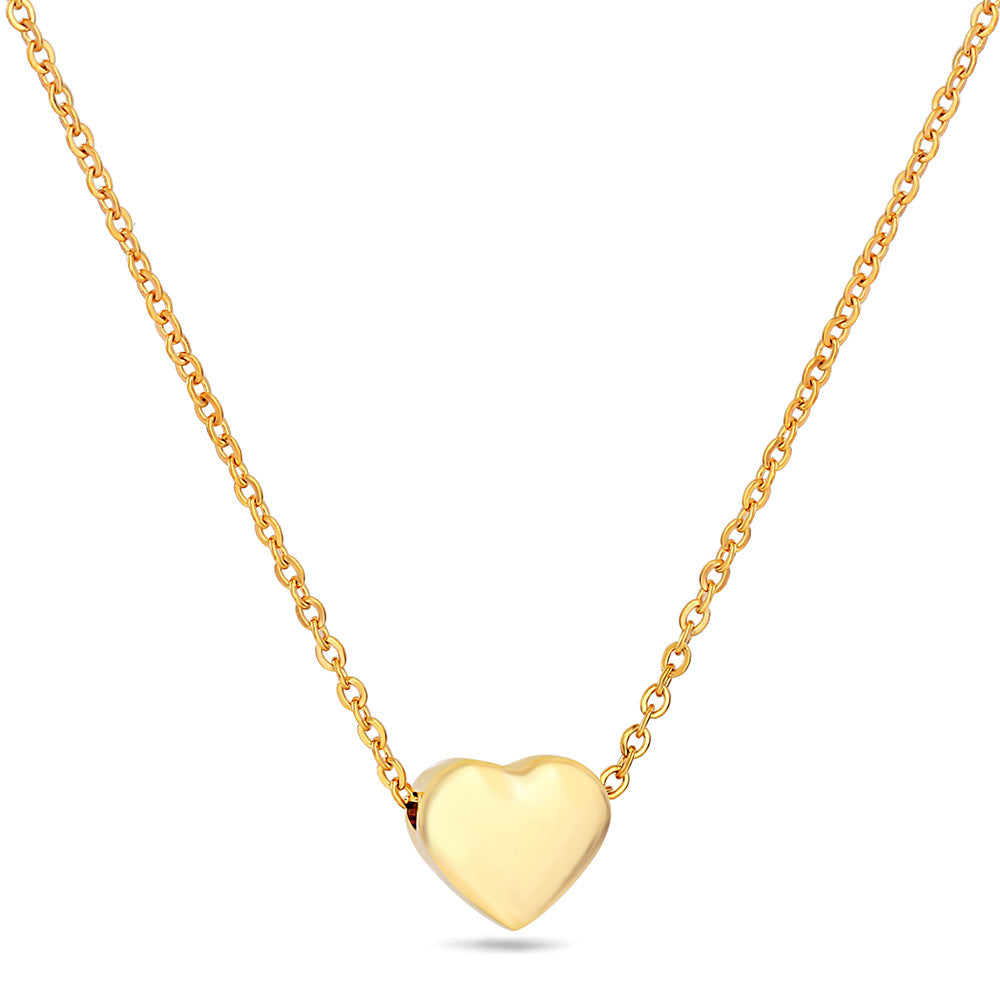 Damen Halskette mit herzförmigem Anhänger aus hochwertigem Edelstahl Shop Nory 1780329593