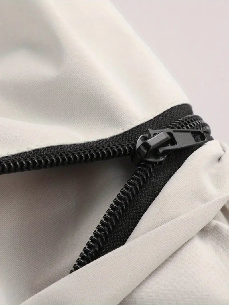 Leichte Herren Outdoor-Jacke, winddicht und wasserdicht mit Kapuze