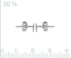 Ohrstecker mit Herz aus Silber - Herzohrringe für Damen | Shop Nory