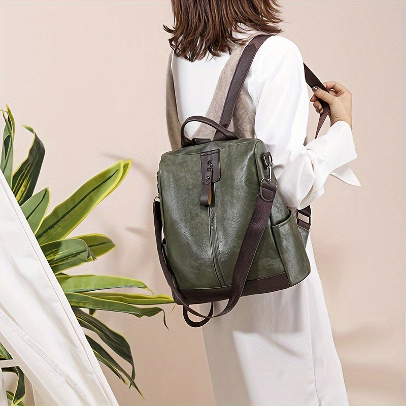 Diebstahlsicherer Damen Rucksack Vegan | Anti-Diebstahl City-Backpack