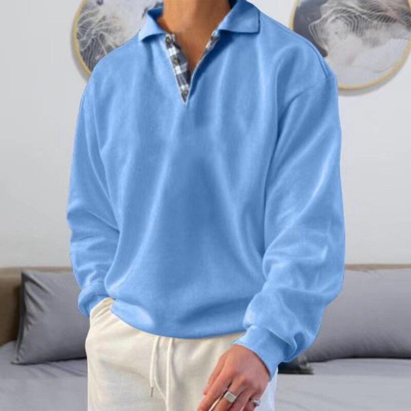 Leichter Herren-Sommersweater mit lockerer Passform