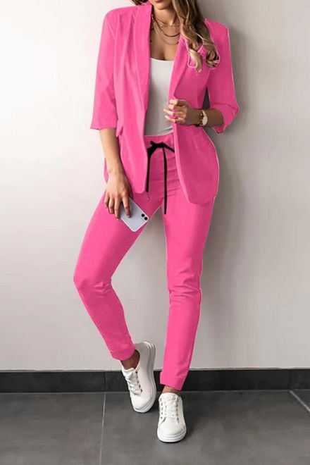 Damen Blazer & Hosen Set