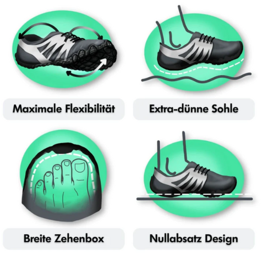 gesunde & bequeme Barfußschuhe