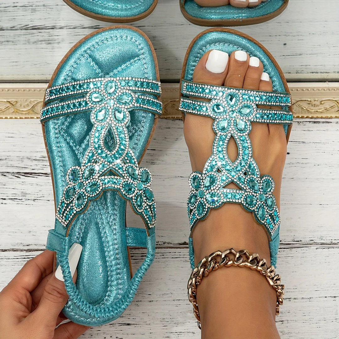 Orthopädische Sandalen Im Boho-Stil