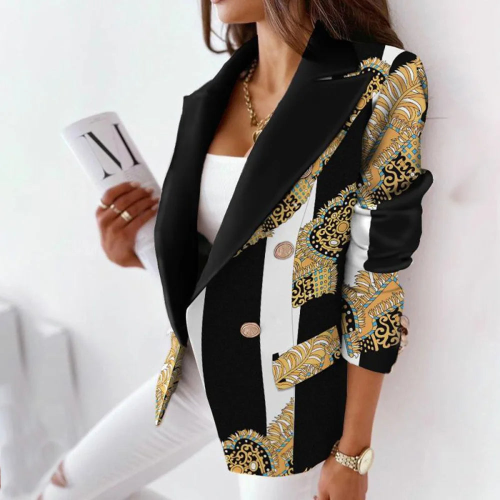 Stilvoll bedruckte Blazer