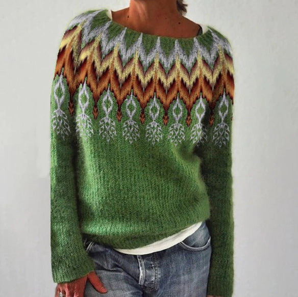 Retro-Inspirierter Damenpullover