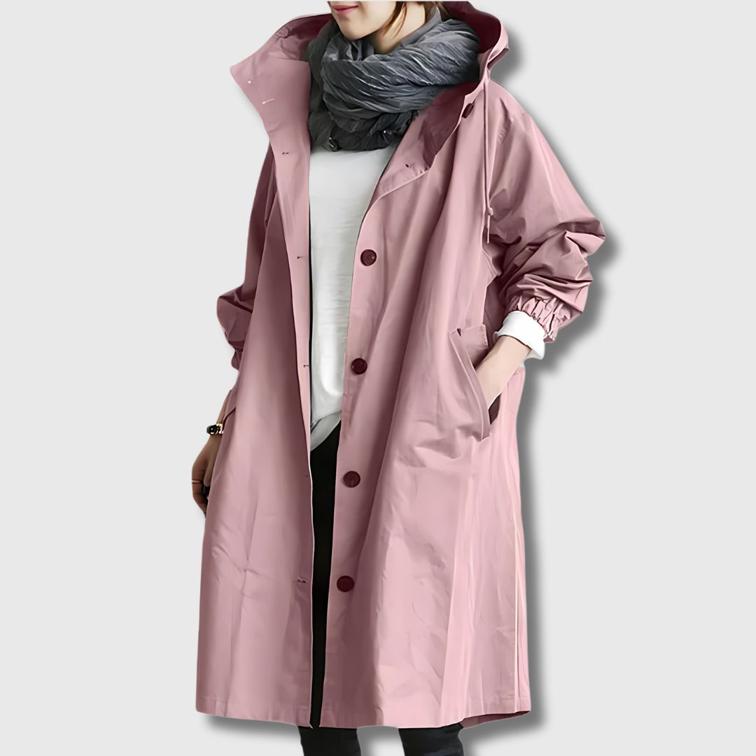 Shopnory | Klassischer Trenchcoat mit Moderner Eleganz