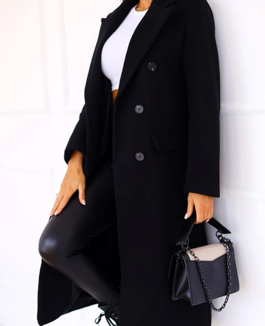 Lange Elegante Taillierte Trenchcoat Für Damen | Perfekt Für Herbst Und Winter