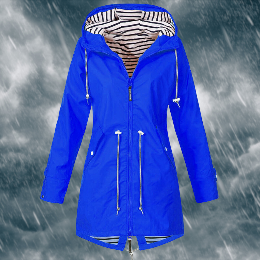 Wasserdichte Regenjacke für Damen