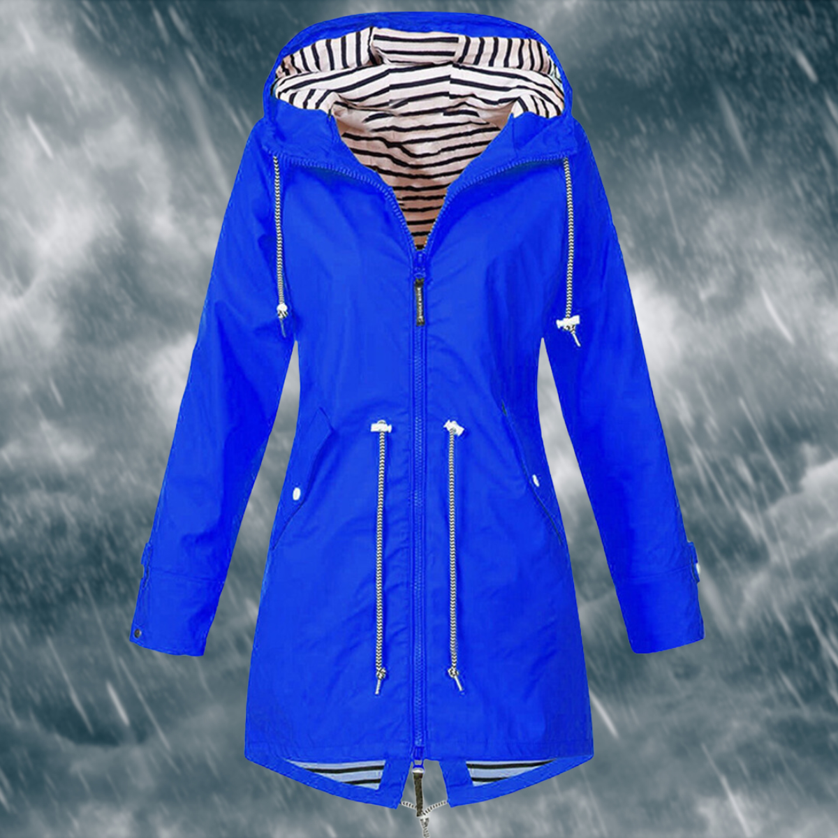 Wasserdichte Regenjacke für Damen