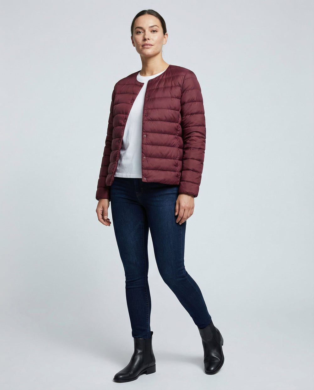 Leichte Daunenjacke Damen Warm