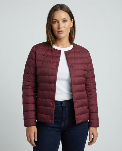 Leichte Daunenjacke Damen Warm