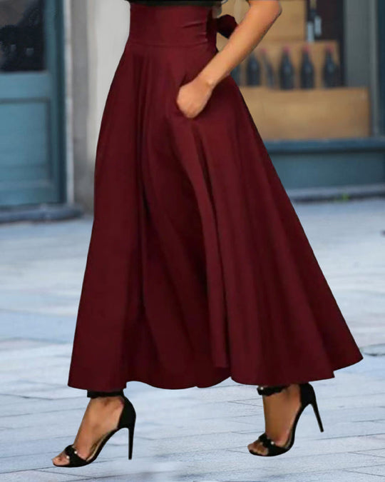 Elegante Schicke Maxi Rock