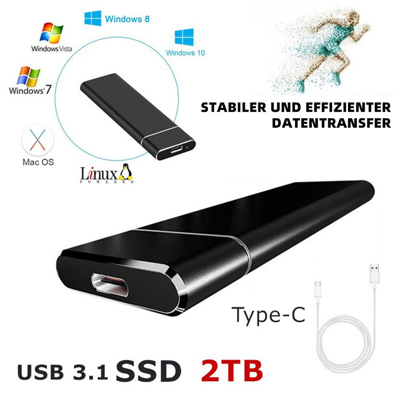 Avelena | Externe Ultra-Speed-SSD-Festplatte