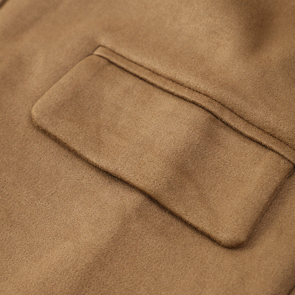 Elegante Wildlederjacke