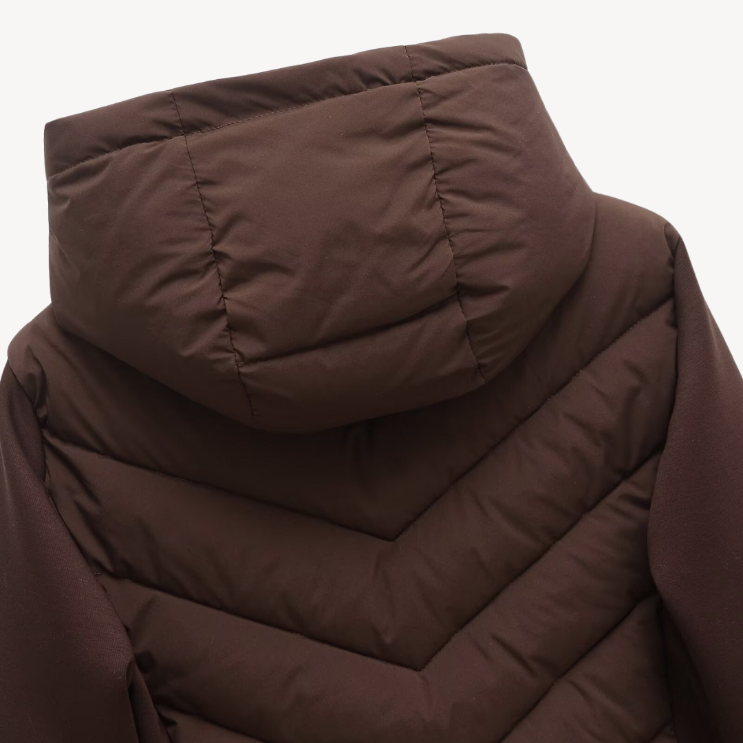 Damen Chevron Steppjacke