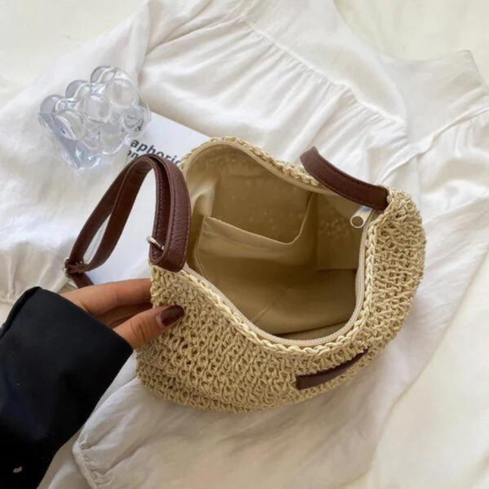 Chic Umhängetasche Praktisch und Elegant mit Mehreren Fächern