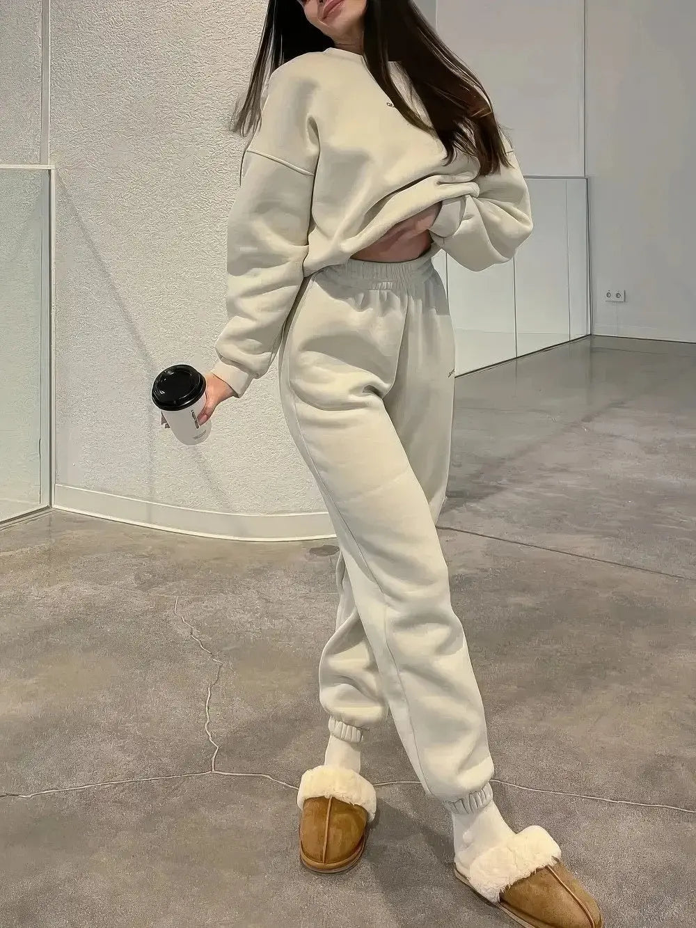 2-Teiliger Hoodie und Hosen Set