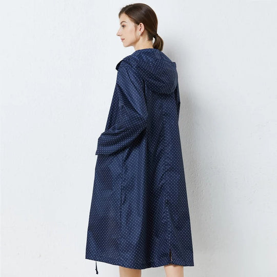 Robuster Regenmantel mit Kapuze für Damen