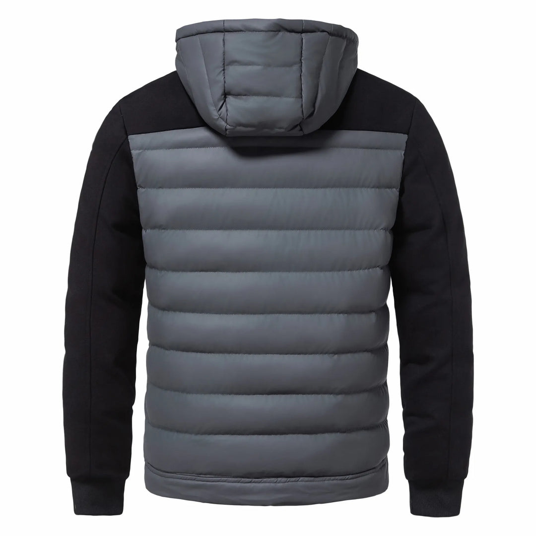Shopnory | Freizeitwinterjacke mit Kapuze für Herren