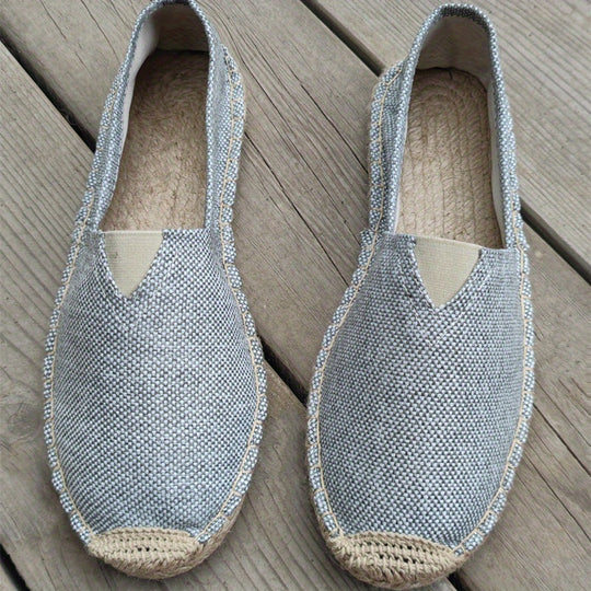 Herren Espadrilles Loafers für Lässigen Komfort