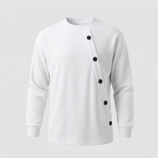 Herren Modische Schal-Ärmel Bluse Shop Nory