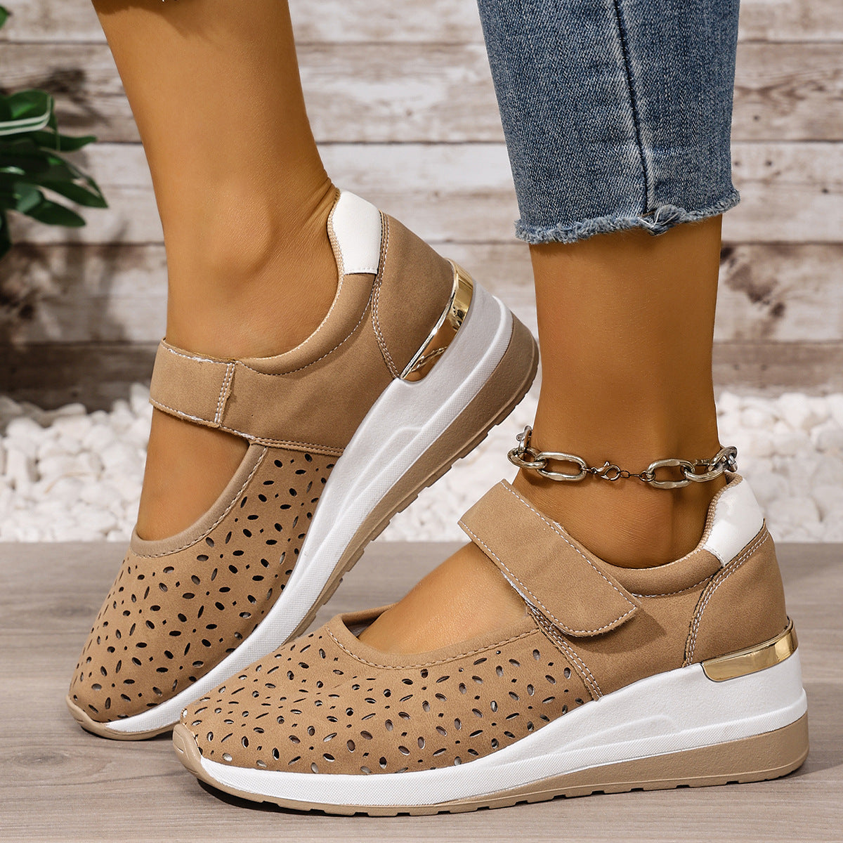 stilvolle orthopädische Turnschuhe mit atmungsaktivem Design