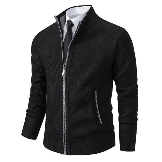 Stilvoll und Warmer Strickpullover für Männer