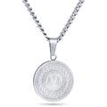 Herren Kette mit graviertem Medaillon Shop Nory