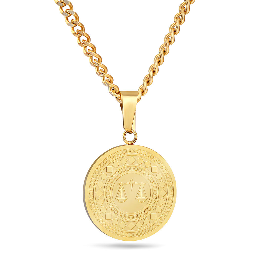Herren Kette mit graviertem Medaillon Shop Nory