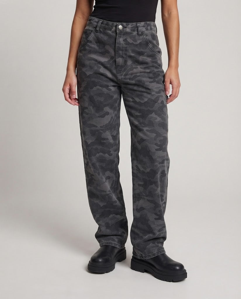 Damenmode Camouflage-Hose Shop Nory