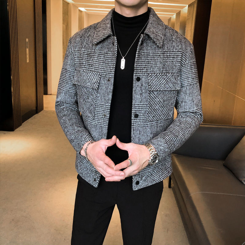 Shopnory | Herren Karohemdjacke