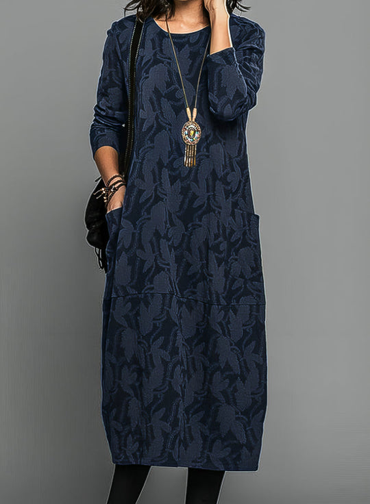 Luxuriöses kleid mit Druck