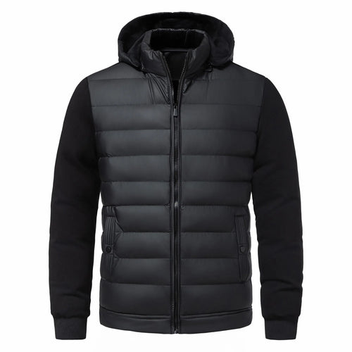 Shopnory | Freizeitwinterjacke mit Kapuze für Herren