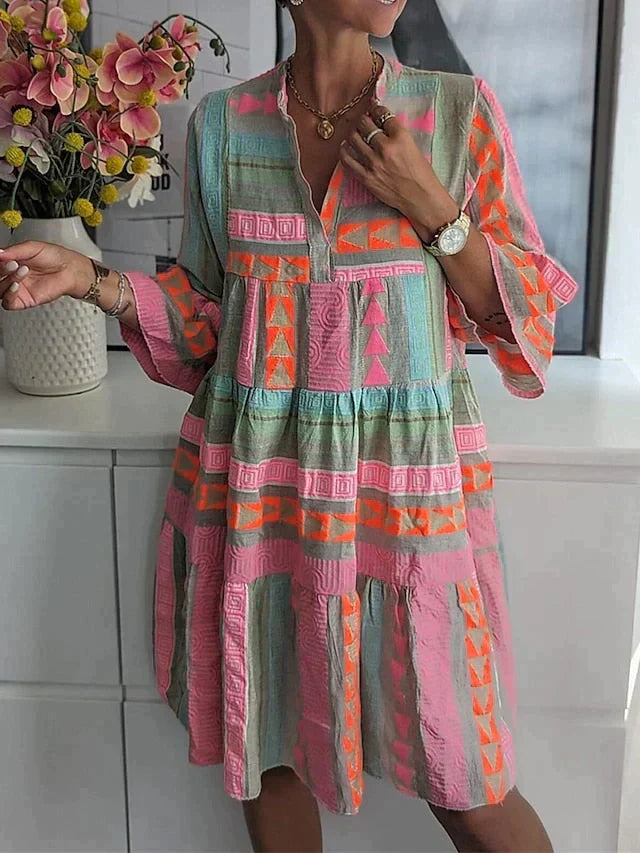 Shopnory | Elegantes Midi Kleid