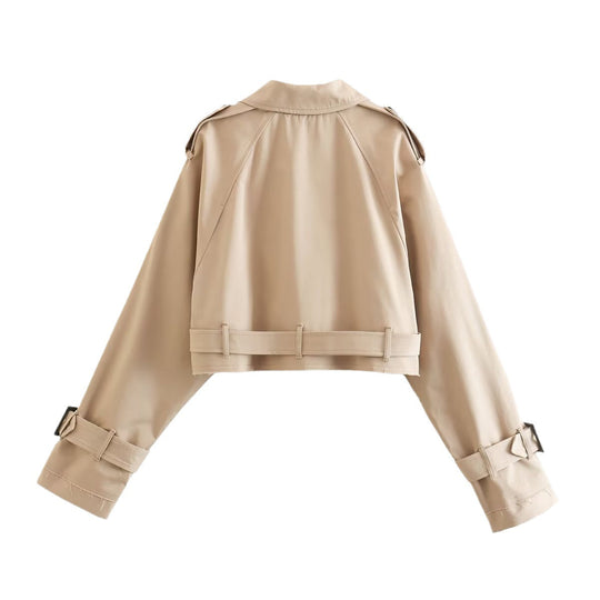 Kurzer Trenchcoat