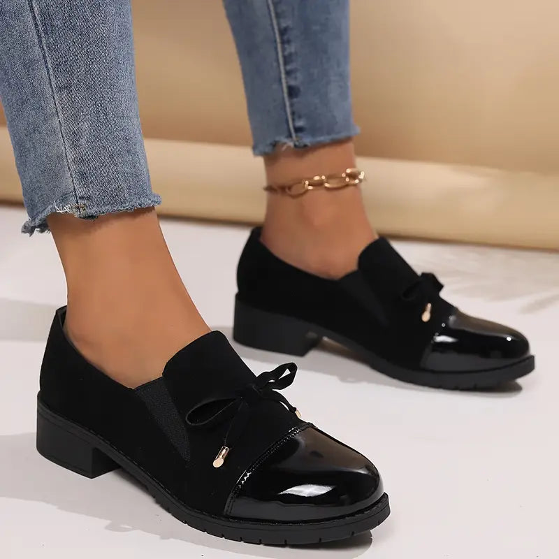 Damen Lackleder Loafers Shopnory Shopnory