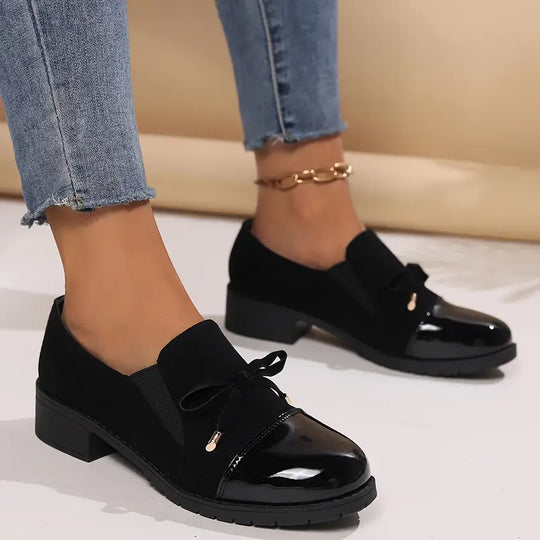 Damen Lackleder Loafers Shopnory Shopnory