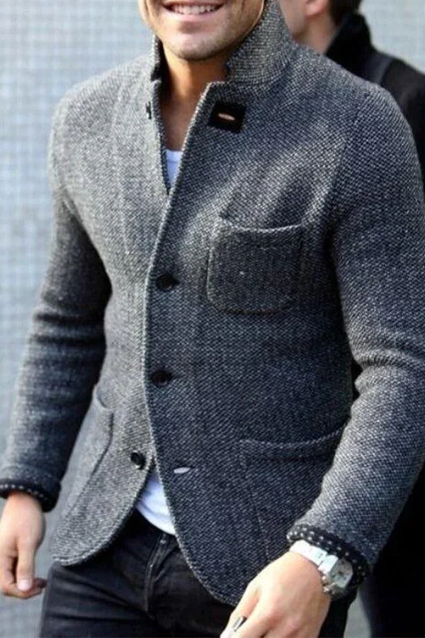 Stylische und Bequeme Retro-Jacke für Männer