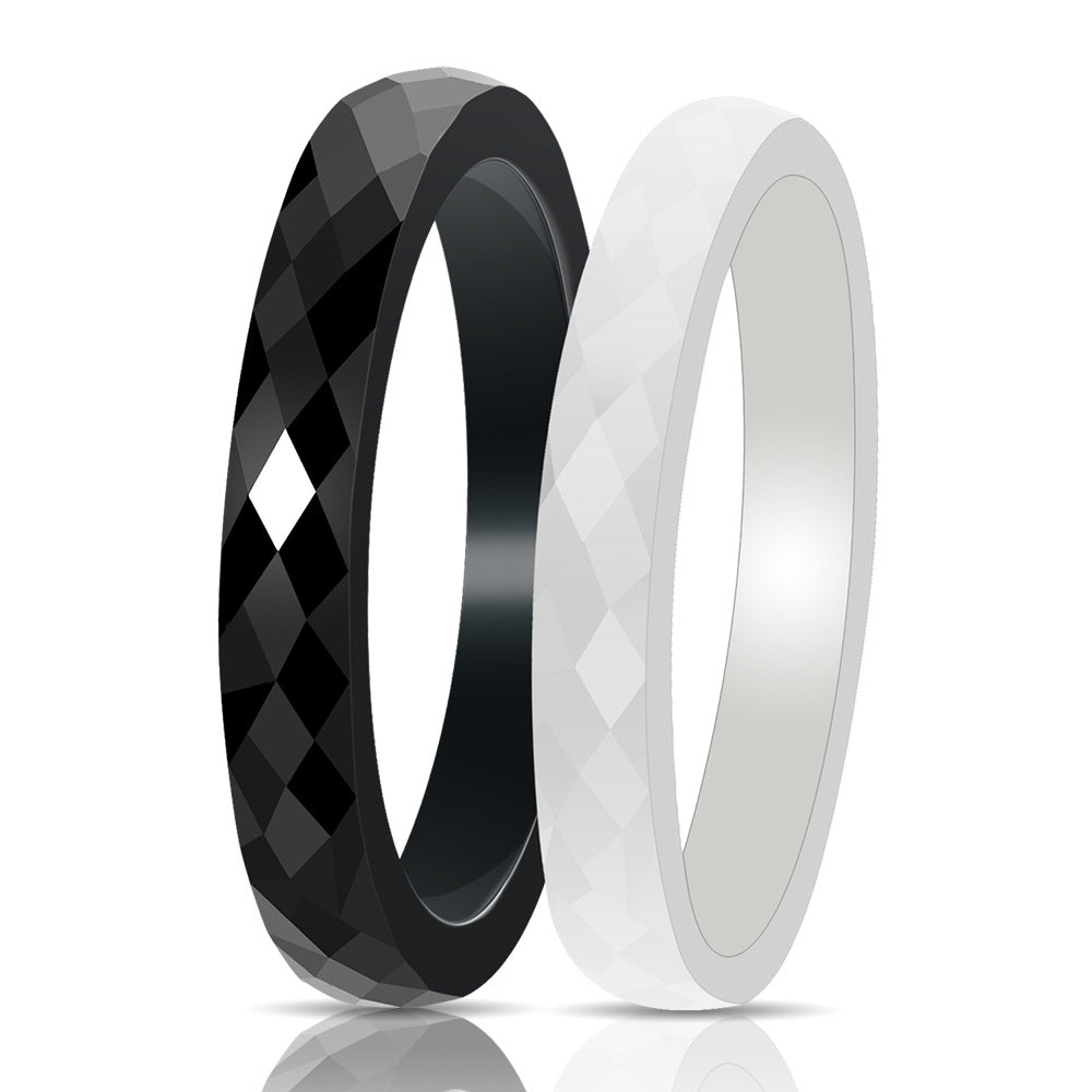 Damen Eleganter und funkelnder Infinity-Ring Shop Nory