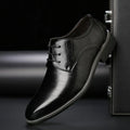 ShopNory | Schuhe Anzugschuhe Aus Leder Klassische Passform Brogue Details Schnürung