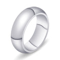 Herren Massiver Edelstahlring mit polierter Oberfläche Shop Nory