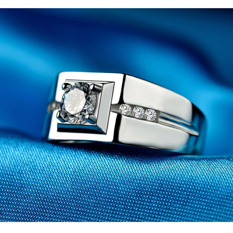 Damen Eleganter Verlobungsring mit funkelndem Zirkonia-Besatz und hochwertiger Verarbeitung Shop Nory