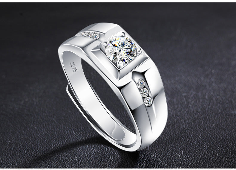 Damen Eleganter Verlobungsring mit funkelndem Zirkonia-Besatz und hochwertiger Verarbeitung Shop Nory
